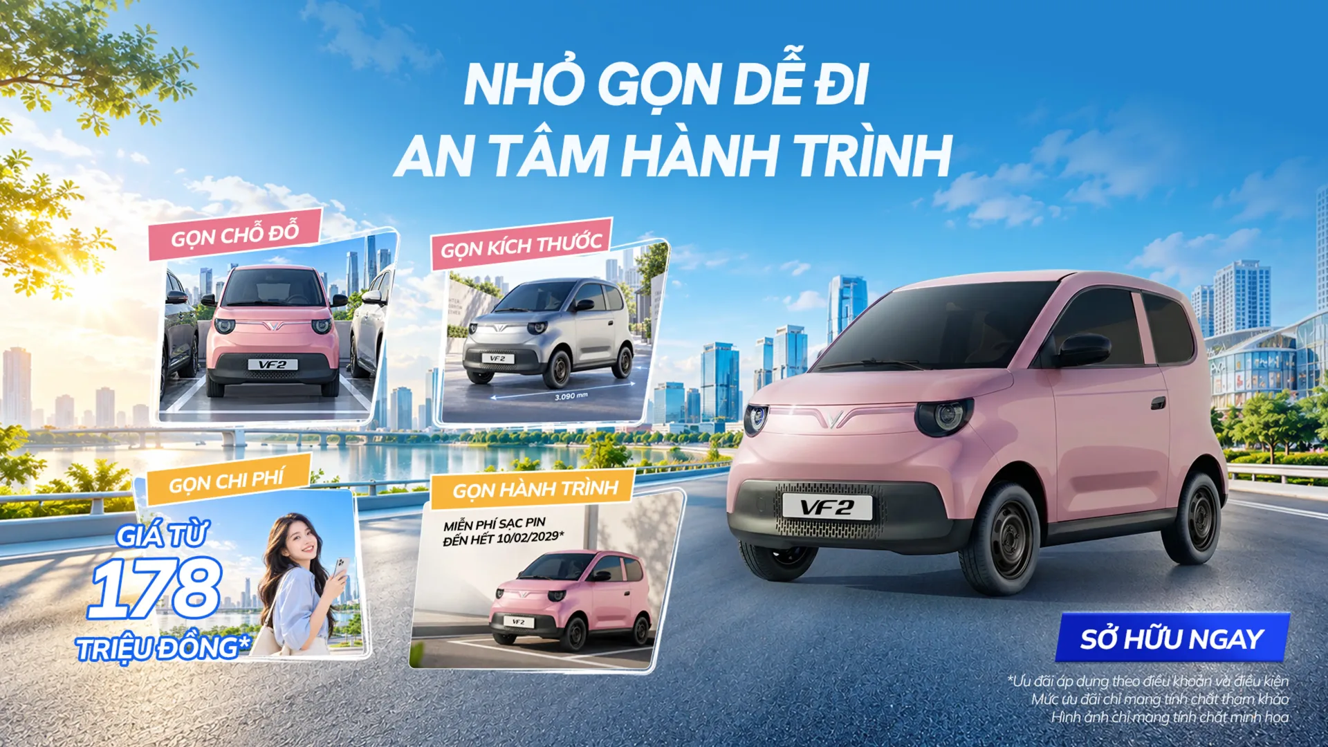 Nhỏ gọn dễ đi , an tâm hành trình