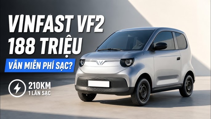 VINFAST RA MẮT VF 2 – XE ĐÔ THỊ CỠ NHỎ GIÁ 188 TRIỆU ĐỒNG