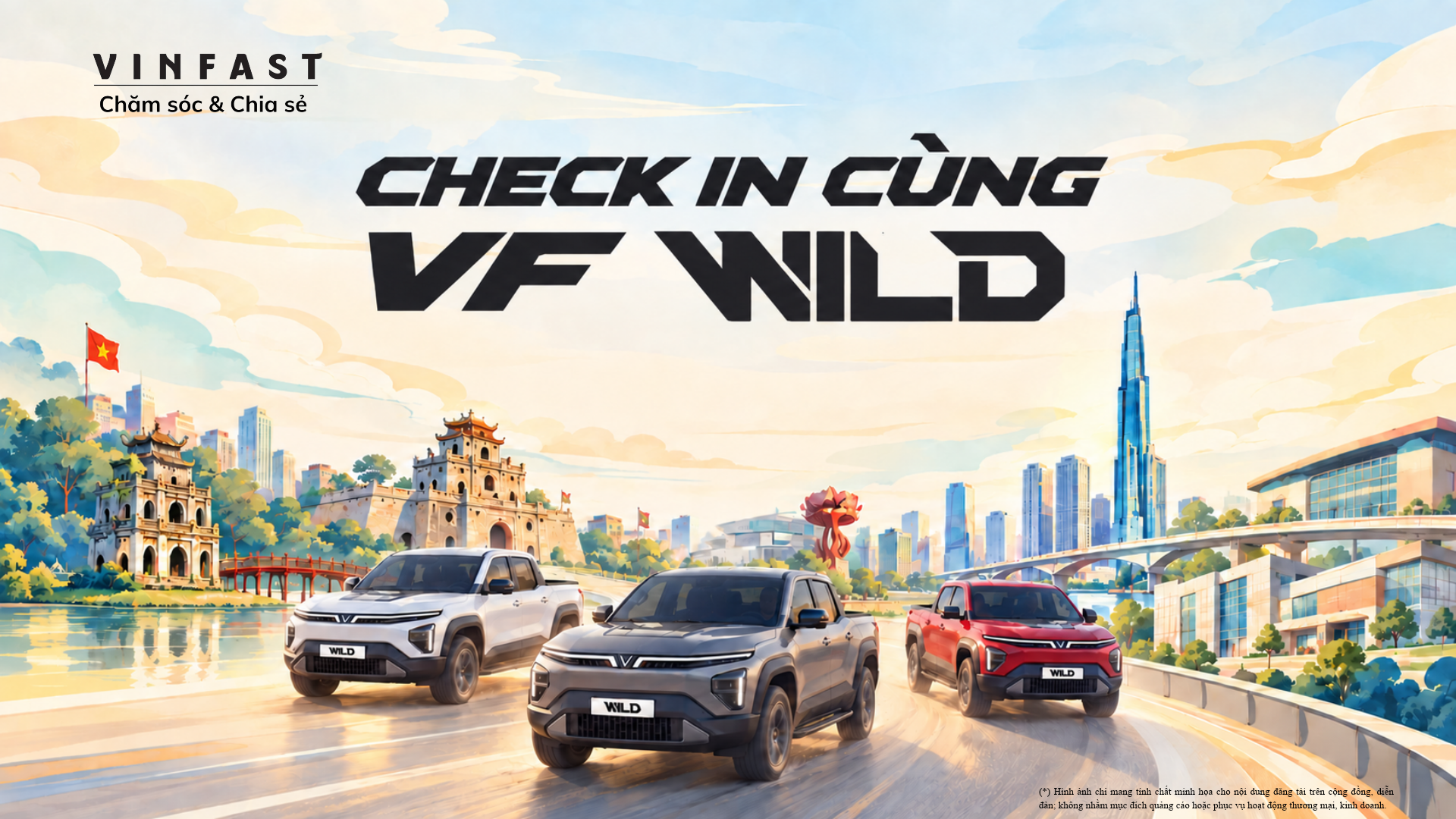 Cùng VF Wild check-in khắp mọi miền Tổ quốc