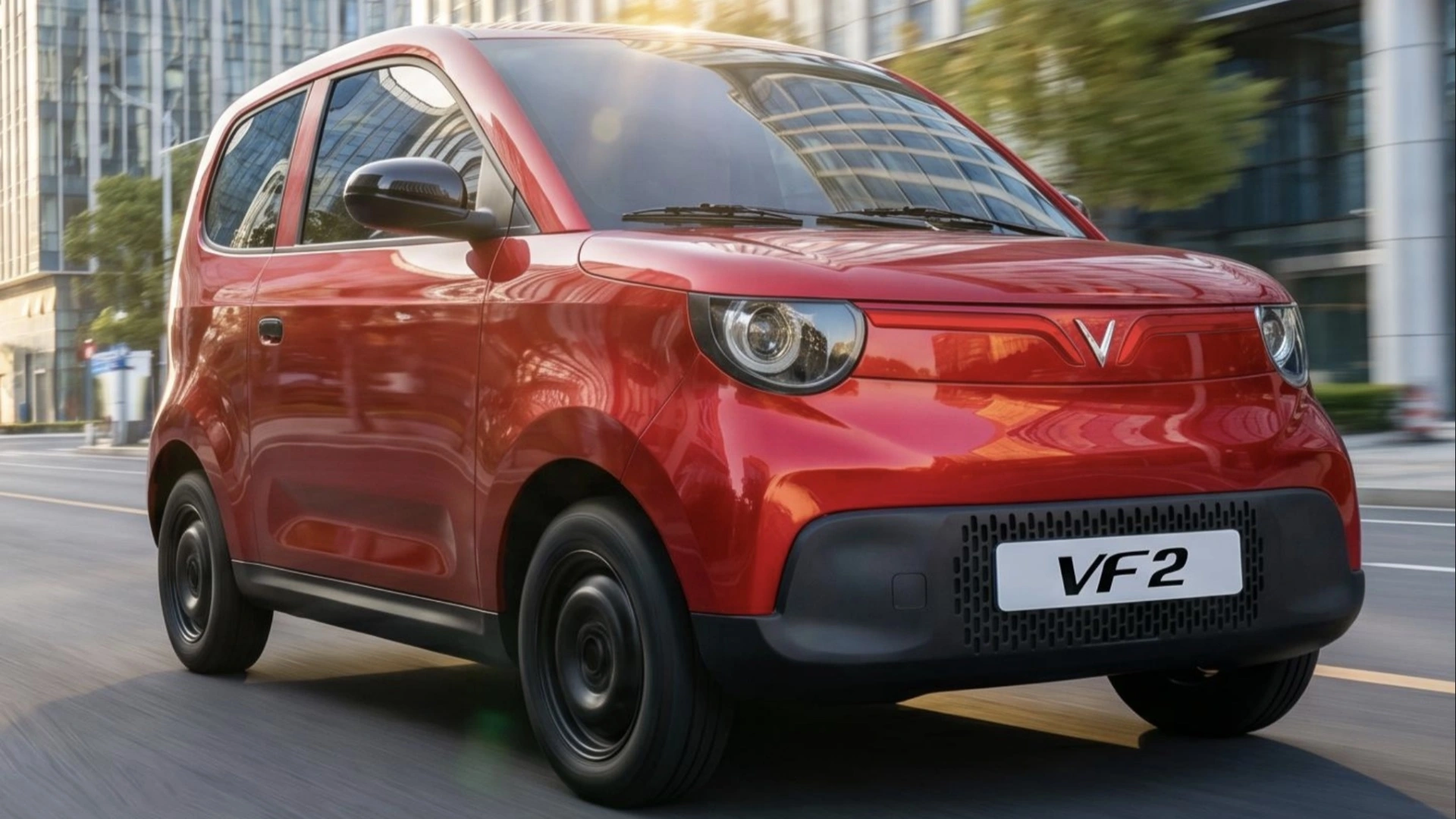 Thiết kế tổng thể của VinFast VF 2 mang phong cách trẻ trung cá tính giúp nâng cấp trải nghiệm di chuyển hằng ngày.
