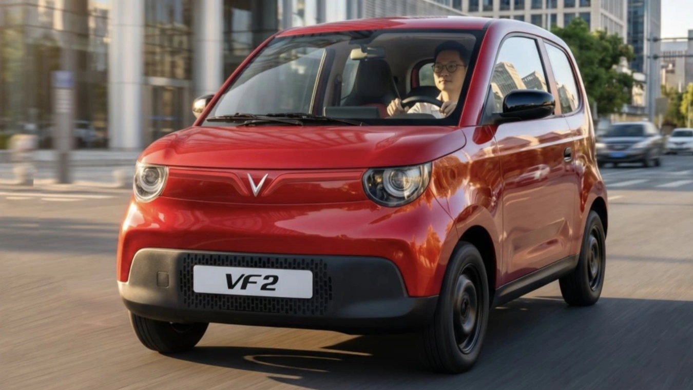 VinFast VF2 dễ dàng bứt tốc nhanh nhẹn ngay từ những nước ga đầu tiên